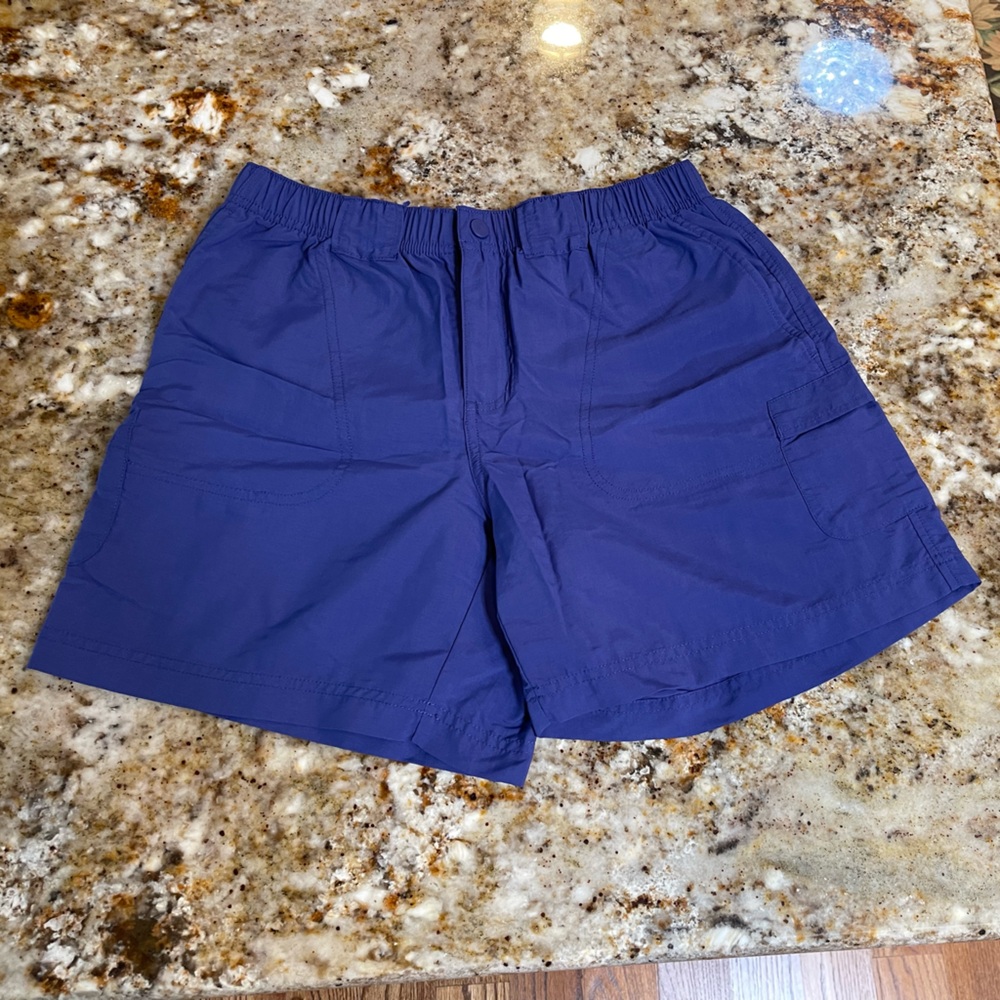 Columbia Cargo Shorts in Medium Blue Size S Small EXC